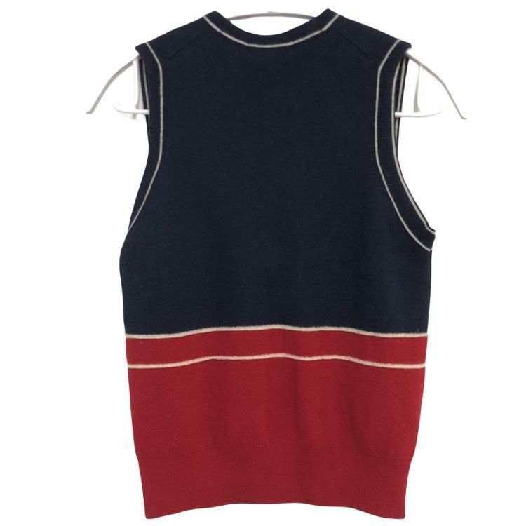 Balenciaga Balenciaga Logo Colorblock Knit Vest Size M Size US M / EU 48-50 / 2 - 2 Thumbnail