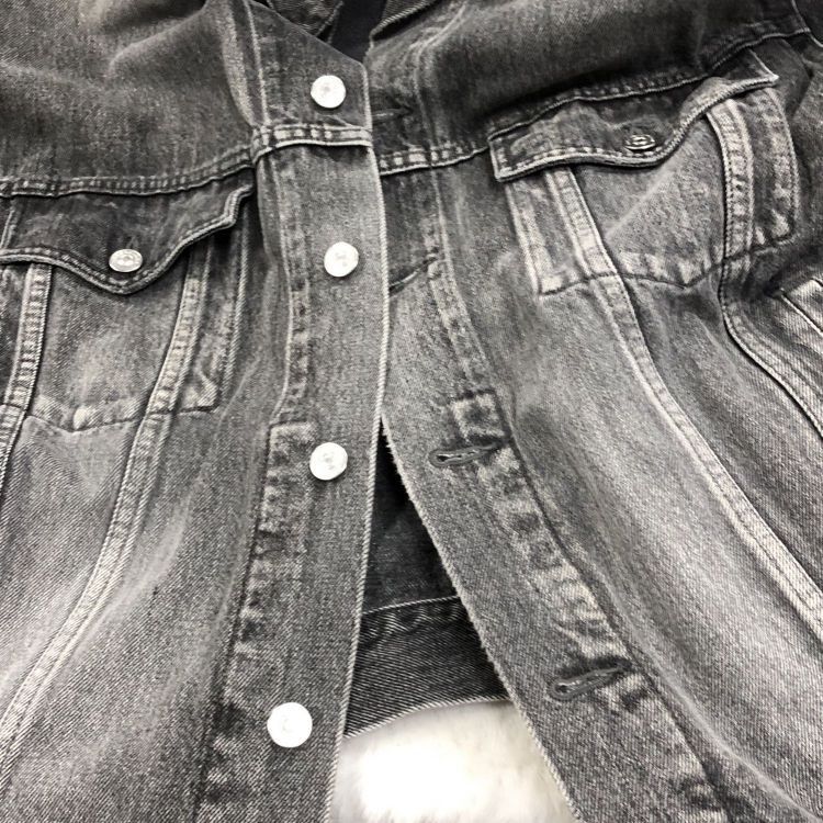 Balenciaga Balenciaga Logo Denim Jacket Size 36 Size XS / US 0-2 / IT 36-38 - 8 Thumbnail