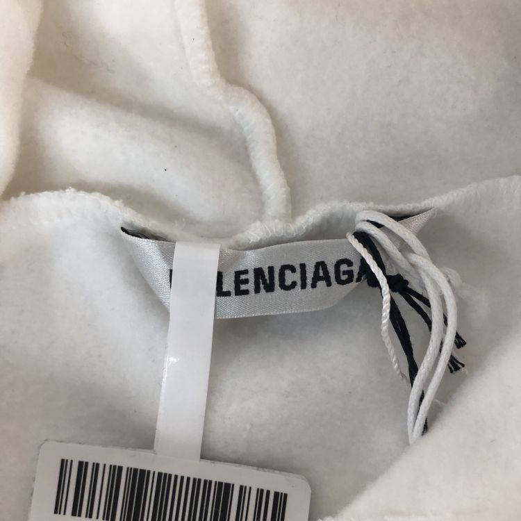 Balenciaga Balenciaga Multilingual Logo Hoodie L Size US L / EU 52-54 / 3 - 3 Thumbnail