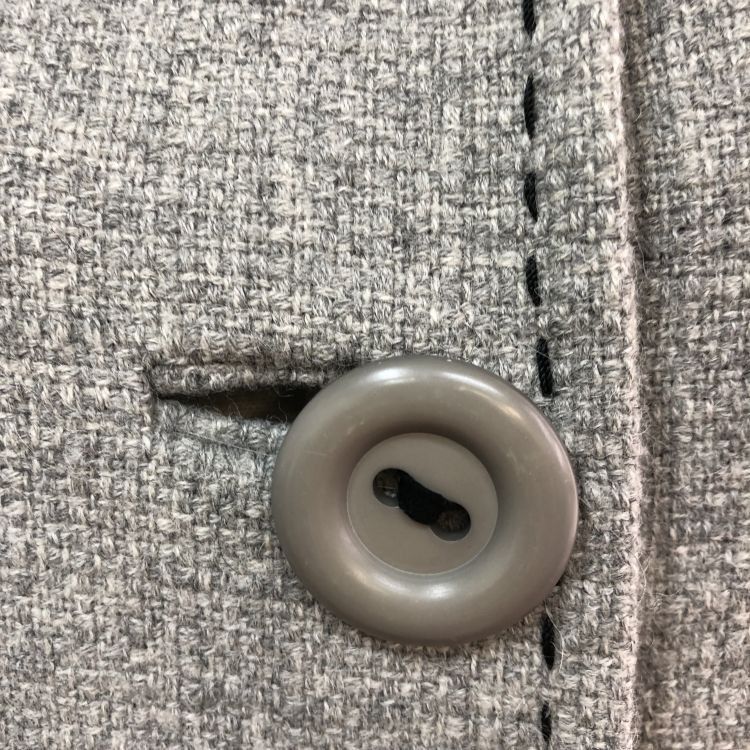 Balenciaga Balenciaga Grey Wool Blend Coat Size 38 Size S / US 4 / IT 40 - 5 Thumbnail