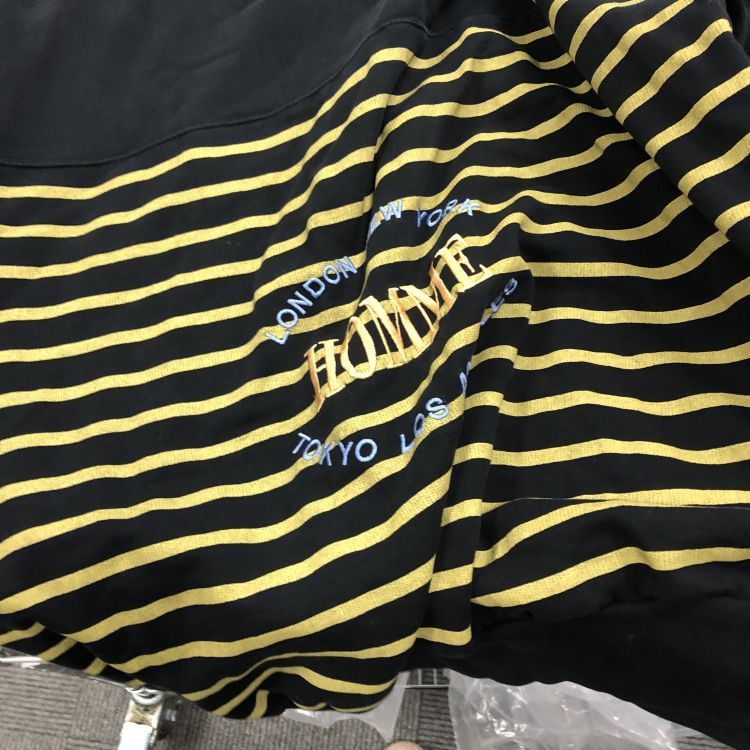 Balenciaga Balenciaga Striped Homme Sweatshirt Size L Size US L / EU 52-54 / 3 - 7 Thumbnail