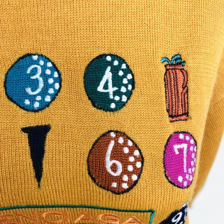 Balenciaga Balenciaga Sports Embroidered Wool Sweater Size M Size US M / EU 48-50 / 2 - 6 Thumbnail