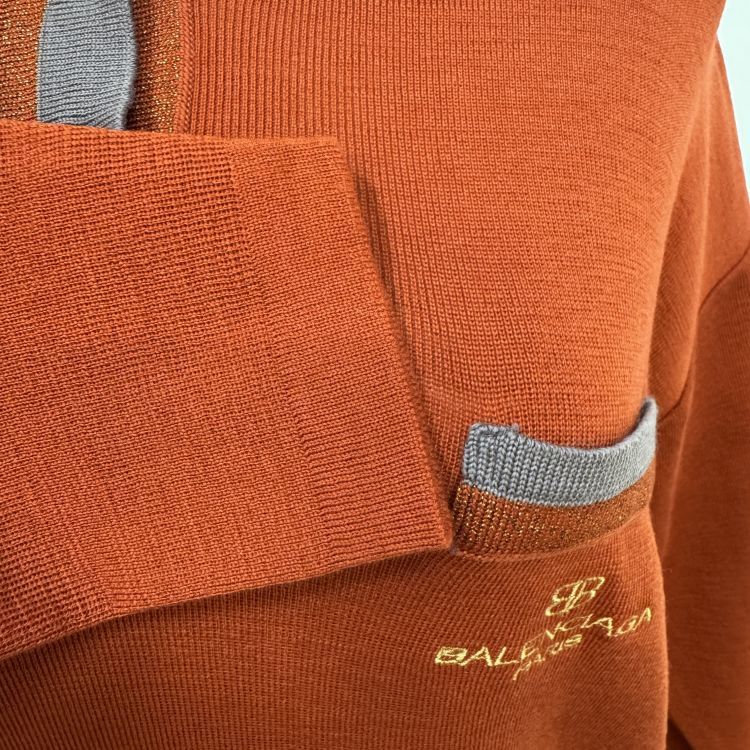 Balenciaga Balenciaga Golf Club Knit Sweater Size M Size US M / EU 48-50 / 2 - 7 Thumbnail