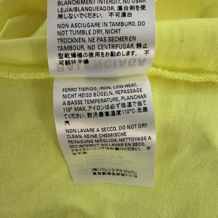 Balenciaga Balenciaga Wave Logo T-Shirt Size S Size US S / EU 44-46 / 1 - 4 Thumbnail