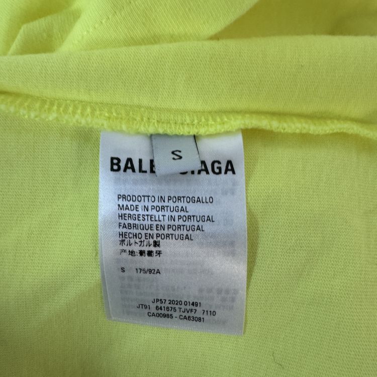 Balenciaga Balenciaga Wave Logo T-Shirt Size S Size US S / EU 44-46 / 1 - 3 Thumbnail