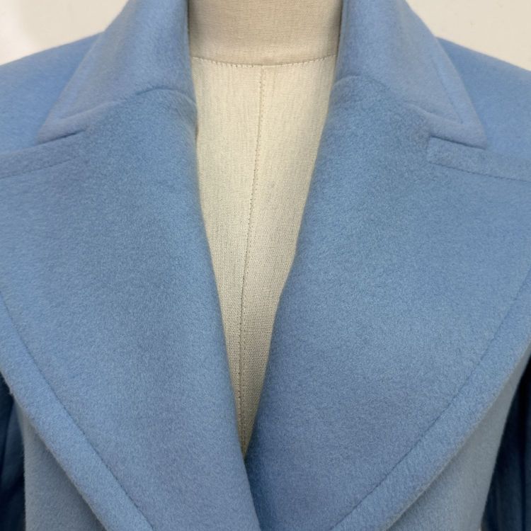 Balenciaga Balenciaga Blue Wool Coat Size 38 Size XS / US 0-2 / IT 36-38 - 6 Thumbnail