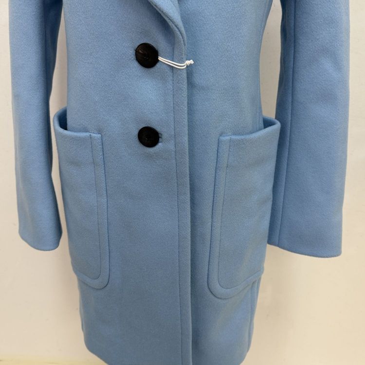 Balenciaga Balenciaga Blue Wool Coat Size 38 Size XS / US 0-2 / IT 36-38 - 9 Thumbnail