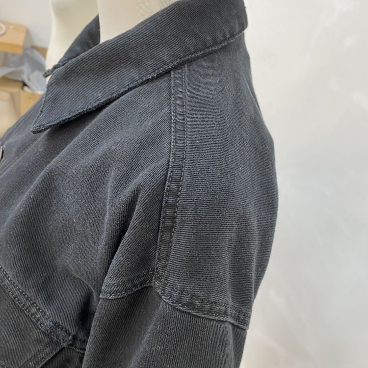 Balenciaga Balenciaga Black Denim Jacket Size M Size US M / EU 48-50 / 2 - 8 Thumbnail