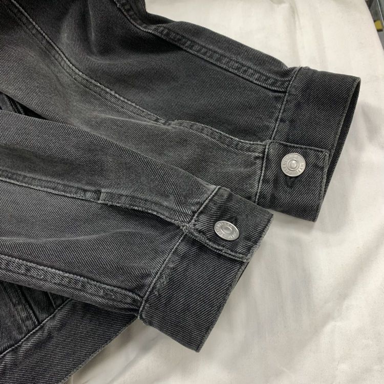 Balenciaga Balenciaga Logo Back Denim Jacket US S Size US S / EU 44-46 / 1 - 8 Thumbnail