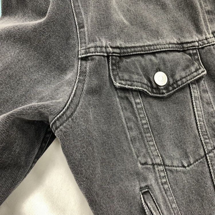 Balenciaga Balenciaga Logo Back Denim Jacket US S Size US S / EU 44-46 / 1 - 7 Thumbnail