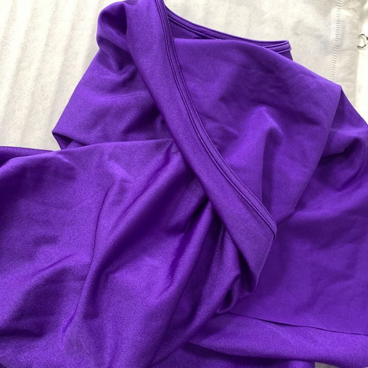 Balenciaga Balenciaga Purple Wrap Skirt Size 36 Size 26" / US 2 / IT 38 - 9 Thumbnail