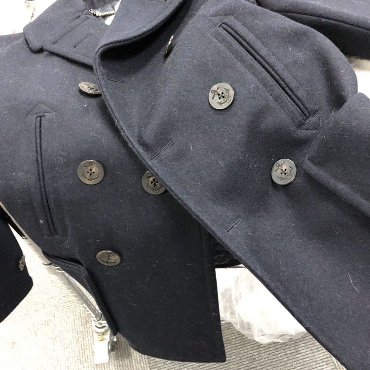 Balenciaga Balenciaga Wool Anchor Button Coat Size 34 Size XXS / US 00 / IT 34 - 10 Thumbnail