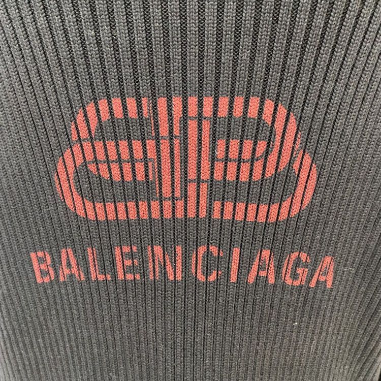 Balenciaga Balenciaga BB Logo Ribbed Knit Sweater Size M Size US M / EU 48-50 / 2 - 6 Thumbnail