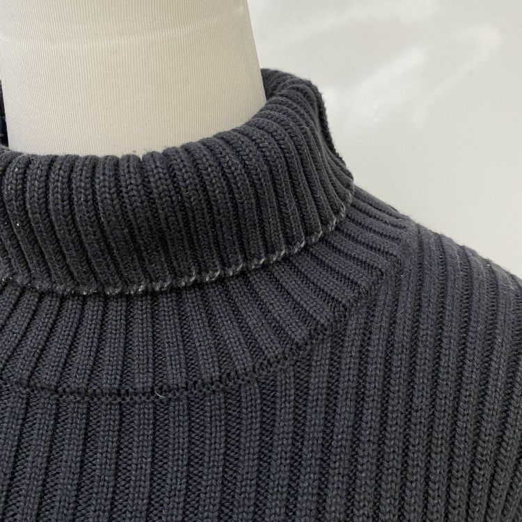 Balenciaga Balenciaga BB Logo Ribbed Knit Sweater Size M Size US M / EU 48-50 / 2 - 9 Thumbnail