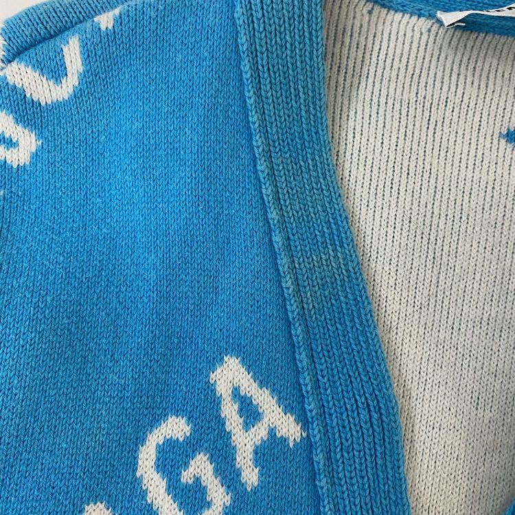 Balenciaga Balenciaga All Over Logo Cardigan Size XS Size US XS / EU 42 / 0 - 10 Thumbnail