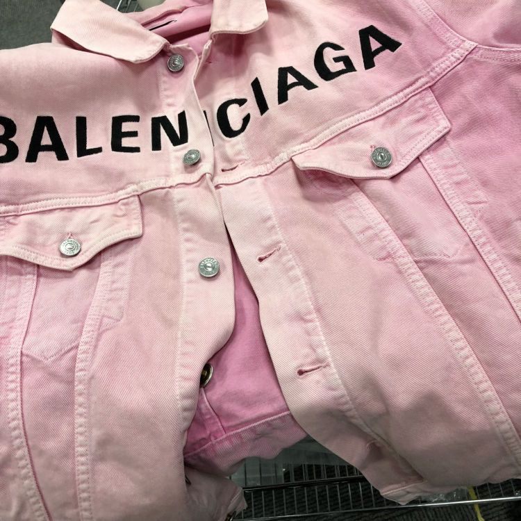 Balenciaga Balenciaga Logo Print Denim Jacket Size 38 Size XS / US 0-2 / IT 36-38 - 7 Thumbnail