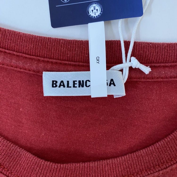 Balenciaga Balenciaga Laurel Logo T-Shirt Size M Size US M / EU 48-50 / 2 - 3 Thumbnail