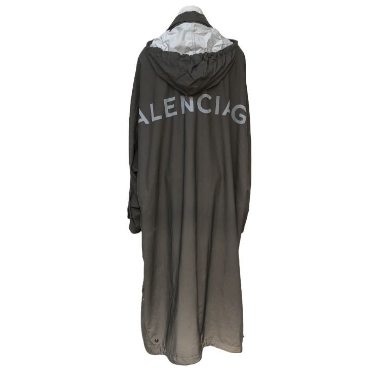 Balenciaga Balenciaga Logo Back Coat Size 36 Size XS / US 0-2 / IT 36-38 - 2 Thumbnail