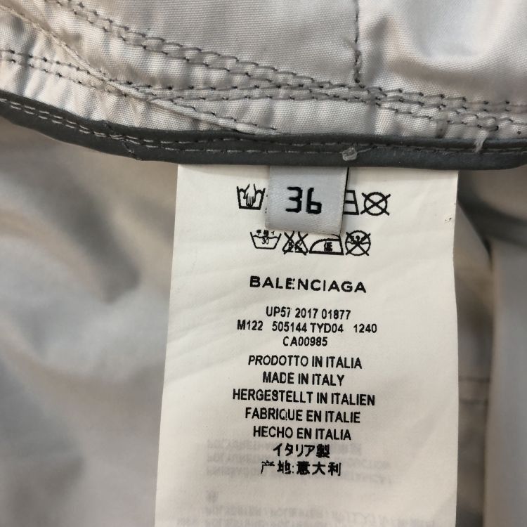 Balenciaga Balenciaga Logo Back Coat Size 36 Size XS / US 0-2 / IT 36-38 - 4 Thumbnail