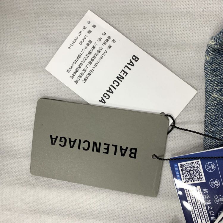 Balenciaga Balenciaga All-Over Logo Denim Jacket Size 36 Size XS / US 0-2 / IT 36-38 - 6 Thumbnail