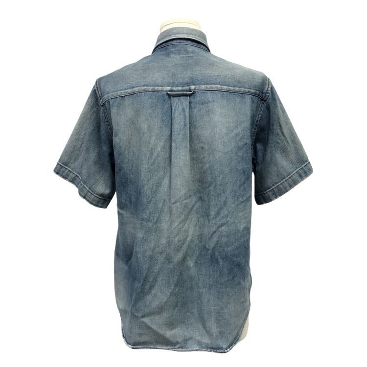 Balenciaga Balenciaga Unifit Washed Denim Shirt Size XS Size US XS / EU 42 / 0 - 2 Thumbnail