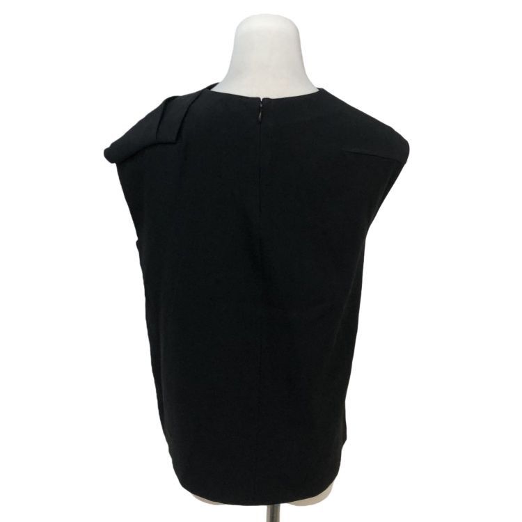Balenciaga Balenciaga Black Sleeveless Blouse Size 36 Size XS / US 0-2 / IT 36-38 - 2 Thumbnail