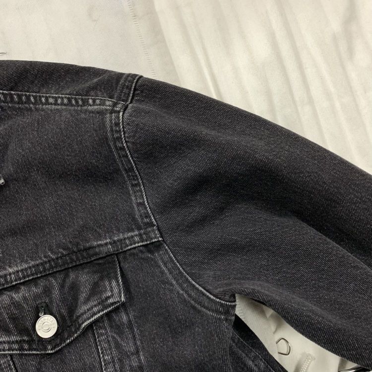 Balenciaga Balenciaga Wave Logo Denim Jacket Size 46 Size US S / EU 44-46 / 1 - 10 Thumbnail
