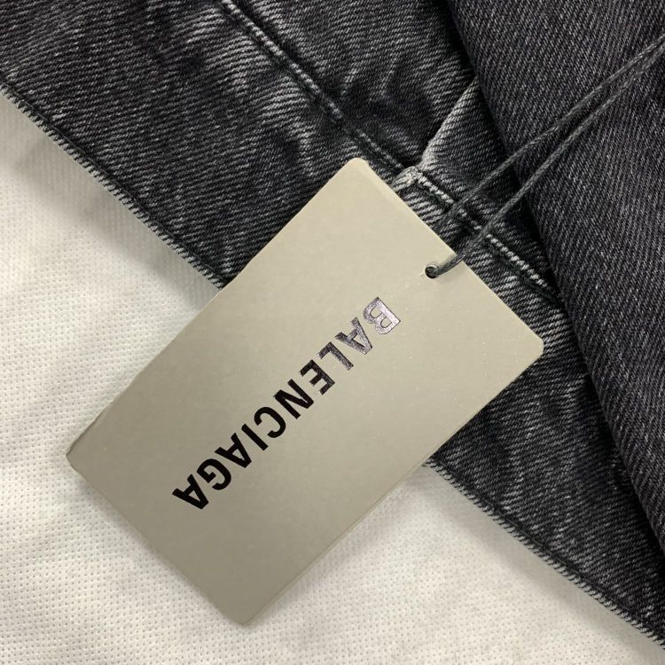 Balenciaga Balenciaga Wave Logo Denim Jacket Size 46 Size US S / EU 44-46 / 1 - 11 Thumbnail