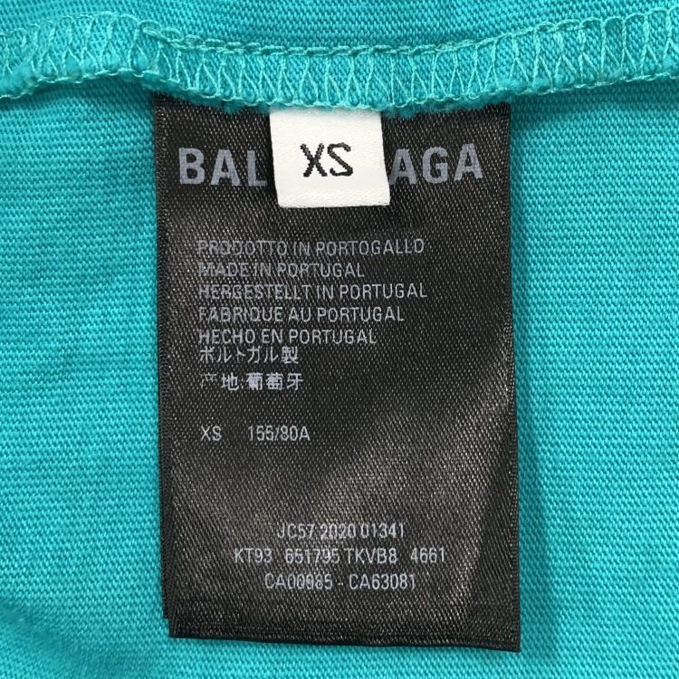 Balenciaga Balenciaga Distressed Logo T-Shirt Size XS Size US XS / EU 42 / 0 - 4 Thumbnail