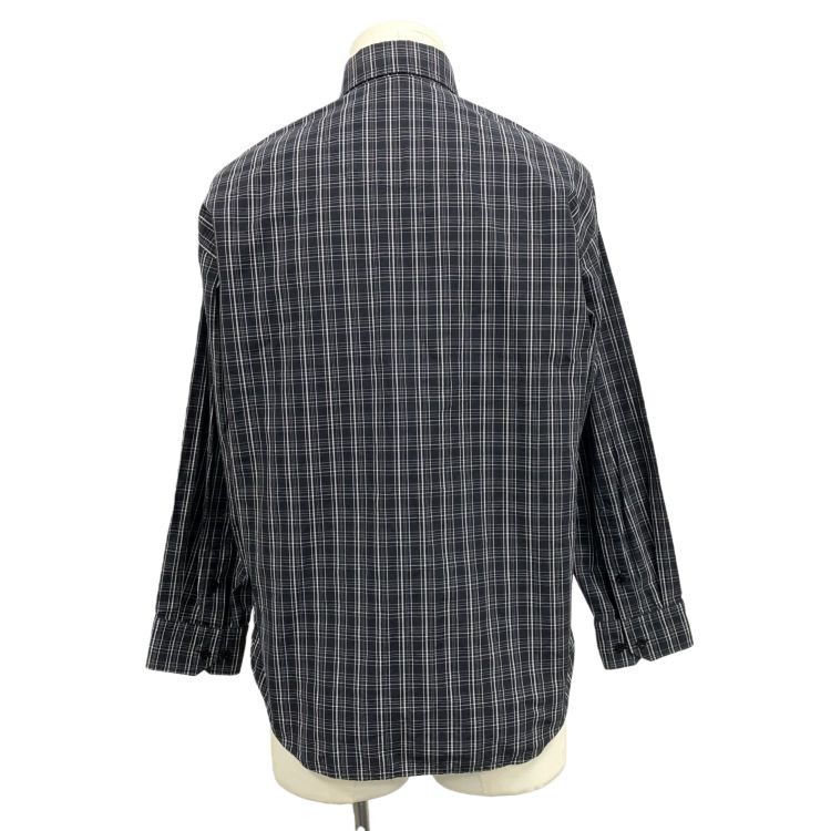 Balenciaga Balenciaga Embroidered Plaid Button Up Shirt Size S Size US S / EU 44-46 / 1 - 2 Thumbnail