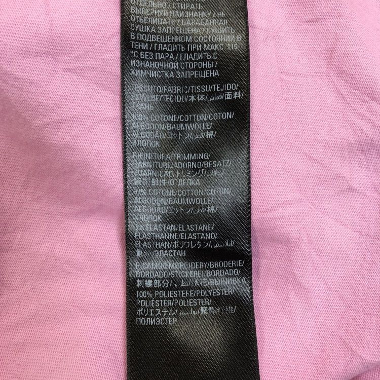 Balenciaga Balenciaga Pink Logo T-Shirt Size M Size US M / EU 48-50 / 2 - 5 Thumbnail