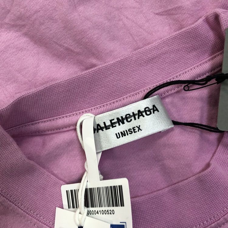 Balenciaga Balenciaga Pink Logo T-Shirt Size M Size US M / EU 48-50 / 2 - 10 Thumbnail