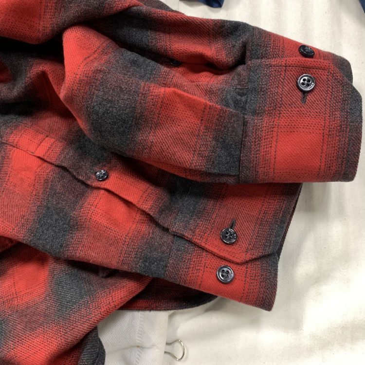 Balenciaga Balenciaga Red Plaid Button Up Shirt Size 38 Size S / US 4 / IT 40 - 6 Thumbnail
