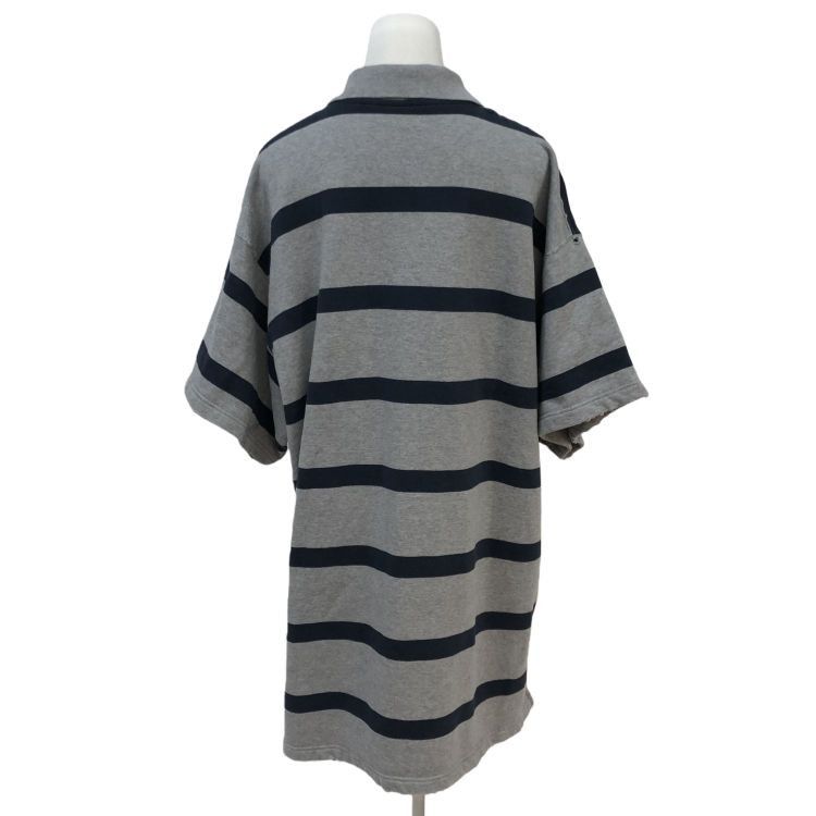 Balenciaga Balenciaga Striped Polo Shirt Size 3 Size US L / EU 52-54 / 3 - 2 Thumbnail