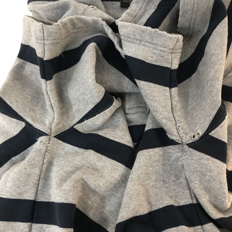 Balenciaga Balenciaga Striped Polo Shirt Size 3 Size US L / EU 52-54 / 3 - 12 Thumbnail