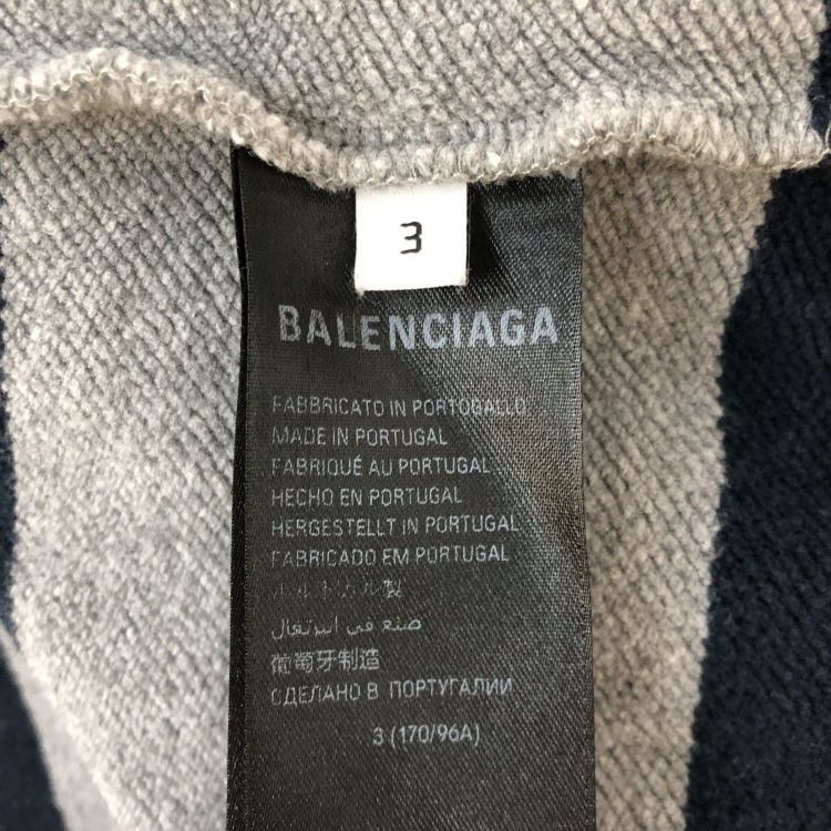 Balenciaga Balenciaga Striped Polo Shirt Size 3 Size US L / EU 52-54 / 3 - 4 Thumbnail