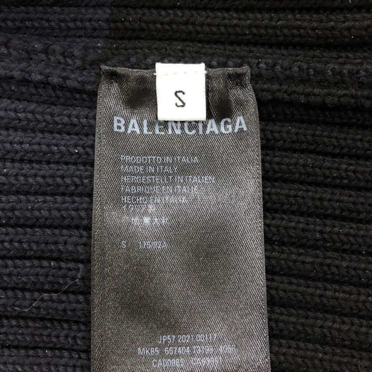 Balenciaga Balenciaga Striped BB Logo Sweater Size M Size US M / EU 48-50 / 2 - 4 Thumbnail