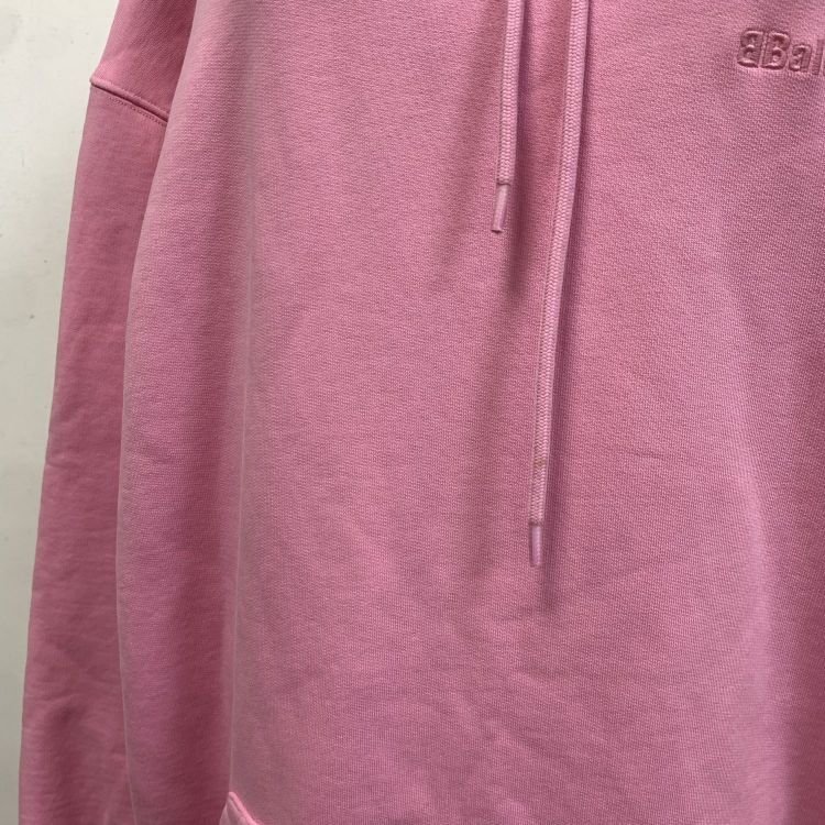 Balenciaga Balenciaga Pink Embroidered Hoodie Size S Size US S / EU 44-46 / 1 - 8 Thumbnail