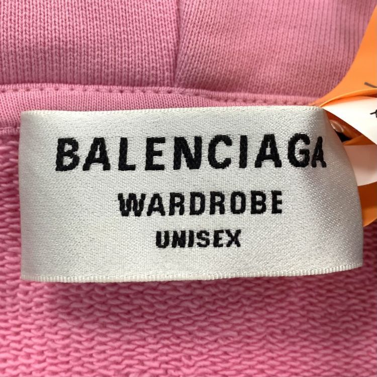 Balenciaga Balenciaga Pink Embroidered Hoodie Size S Size US S / EU 44-46 / 1 - 3 Thumbnail