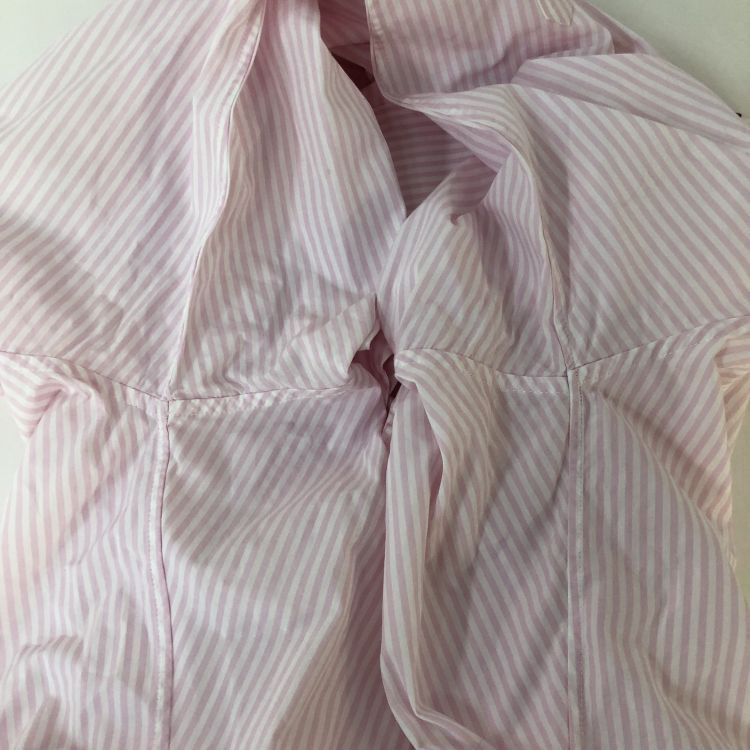 Balenciaga Balenciaga Striped Logo Button Up Shirt Size 34 Size XS / US 0-2 / IT 36-38 - 10 Thumbnail