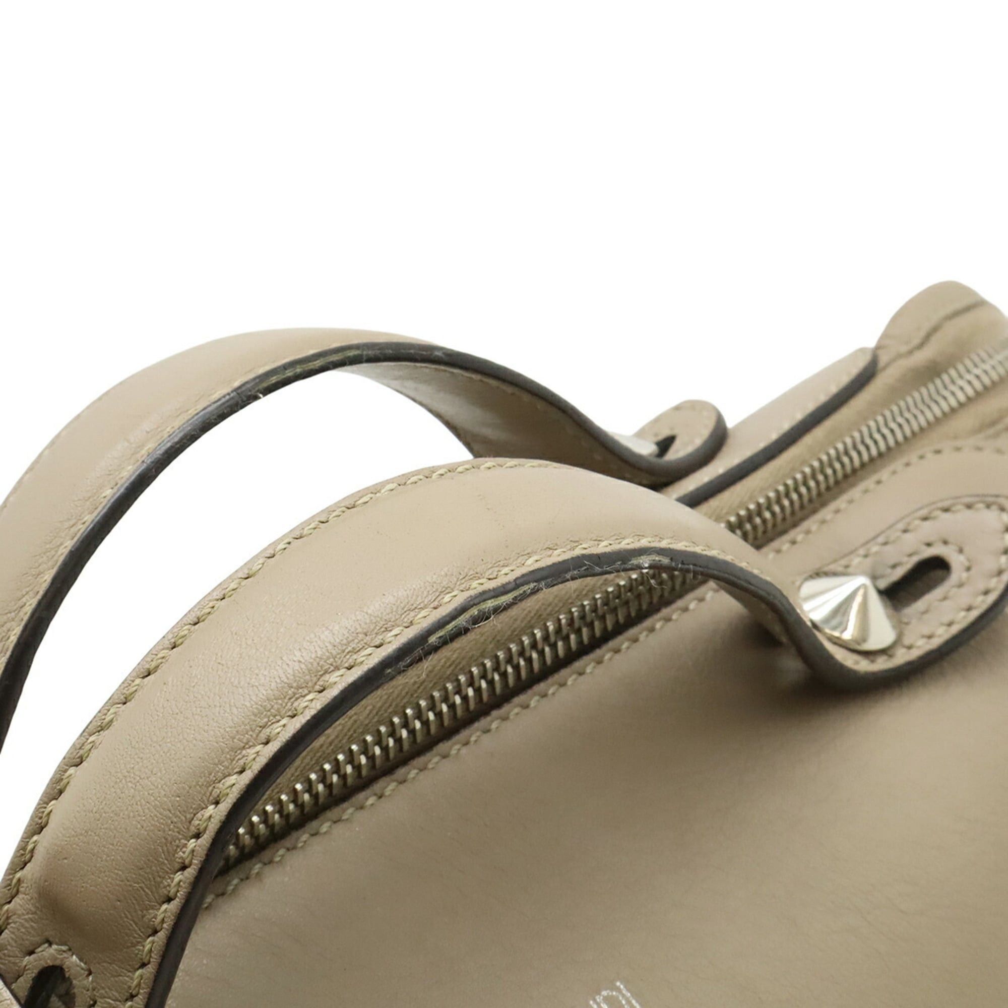 Fendi FENDI BY THE WAY Medium Handbag/Shoulder Bag, Leather, Greige, 8BL124 Size ONE SIZE - 7 Thumbnail
