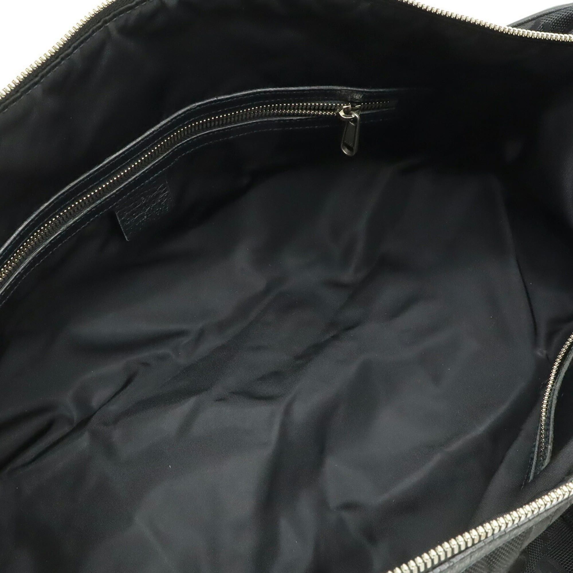 Gucci GUCCI Off The Grid Duffle Bag, Boston Shoulder Nylon Canvas, Black, 658632 Size ONE SIZE - 7 Thumbnail