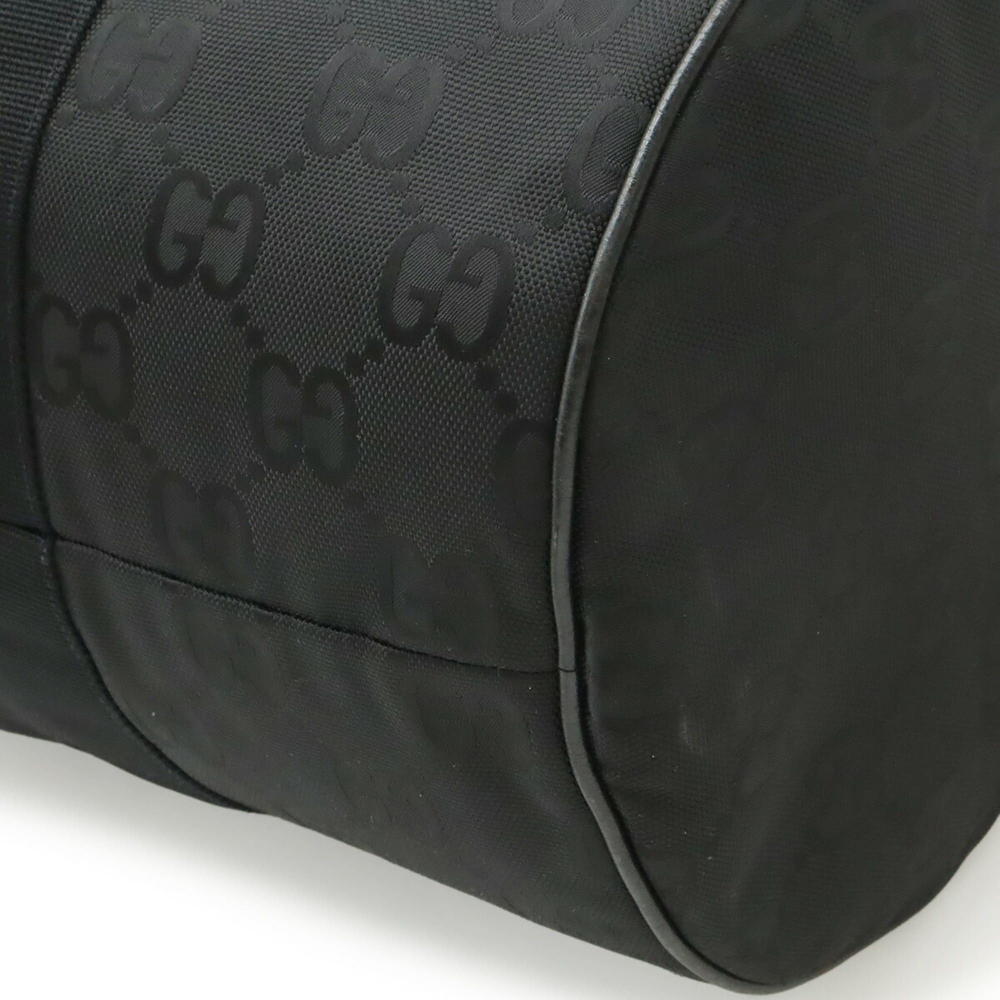 Gucci GUCCI Off The Grid Duffle Bag, Boston Shoulder Nylon Canvas, Black, 658632 Size ONE SIZE - 4 Thumbnail
