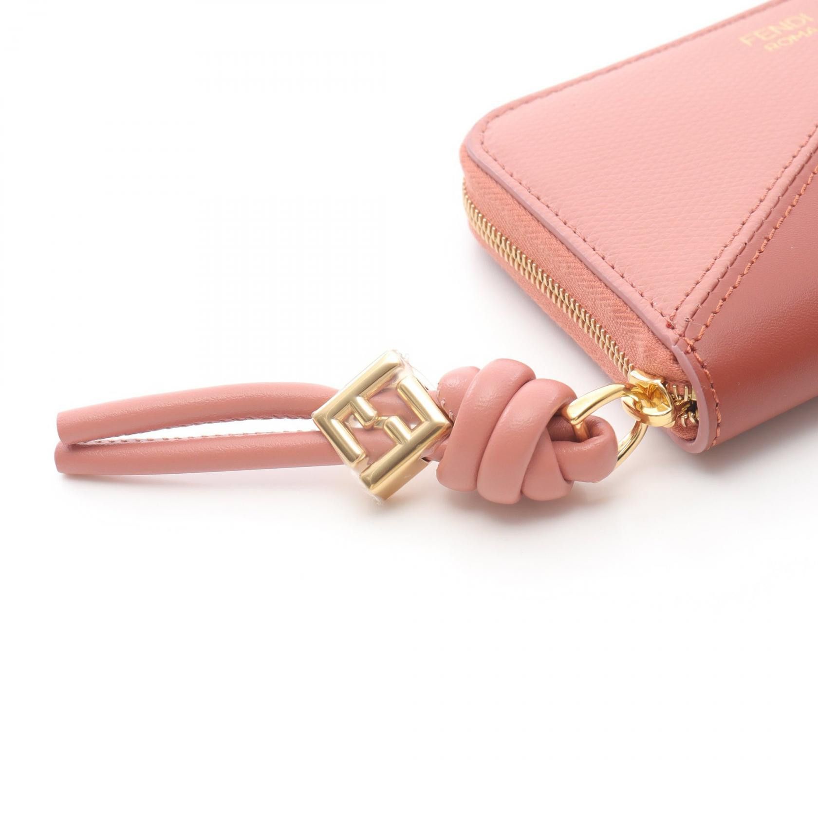 Fendi Fendi FENDI FF Diamond Leather Zip Around Wallet Leather Short Wallet 8M0313AYCAF1TWI DUTY FREE for USA Size ONE SIZE - 5 Thumbnail
