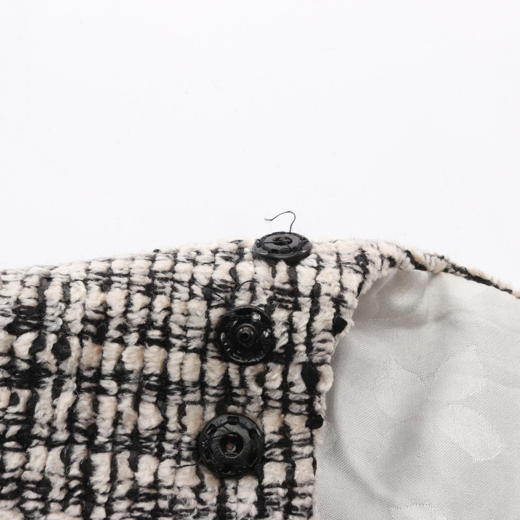 Chanel Chanel Chanel Coco Mark Rayon Wool Dress Textile Dresses DUTY FREE for USA Size ONE SIZE - 6 Thumbnail
