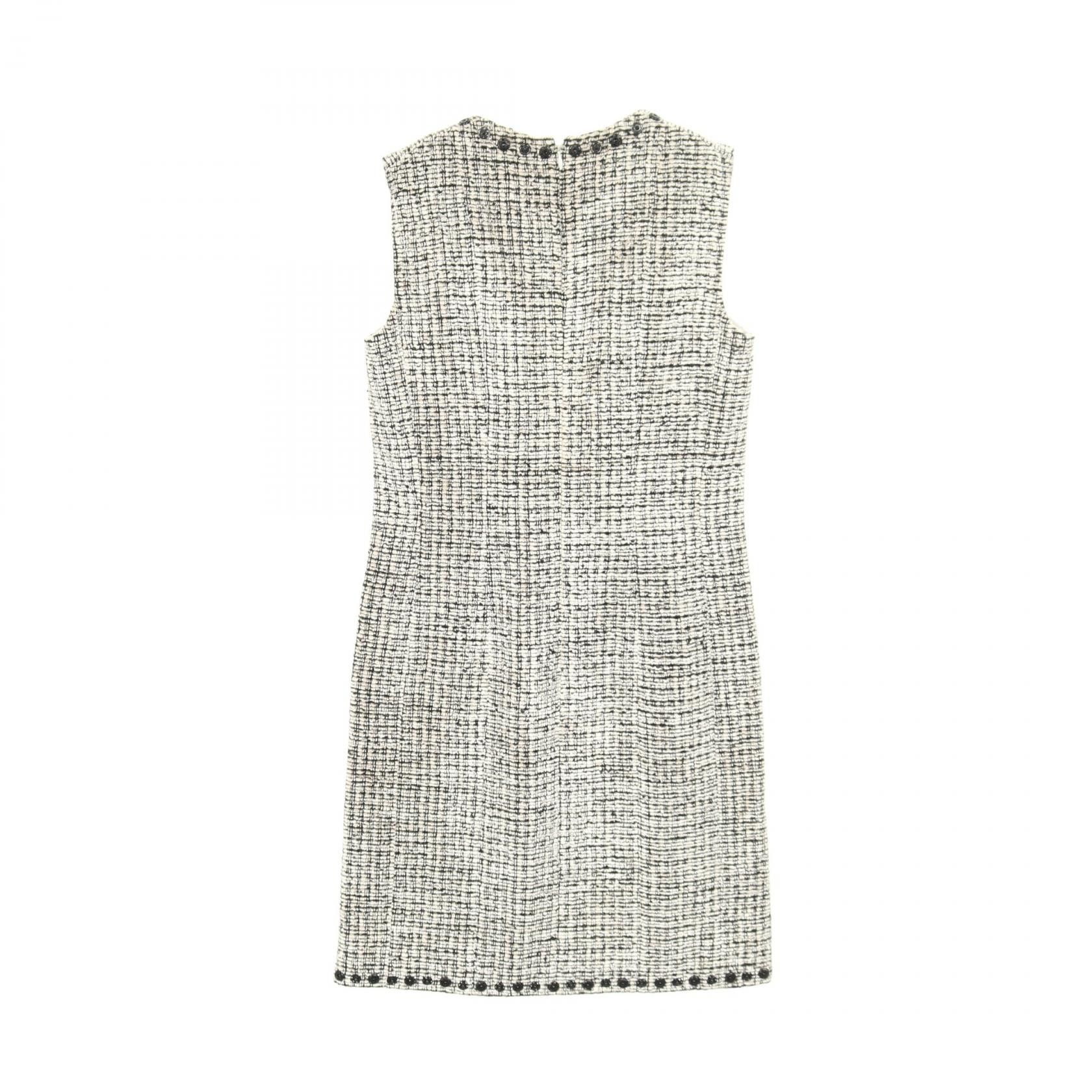 Chanel Chanel Chanel Coco Mark Rayon Wool Dress Textile Dresses DUTY FREE for USA Size ONE SIZE - 2 Thumbnail