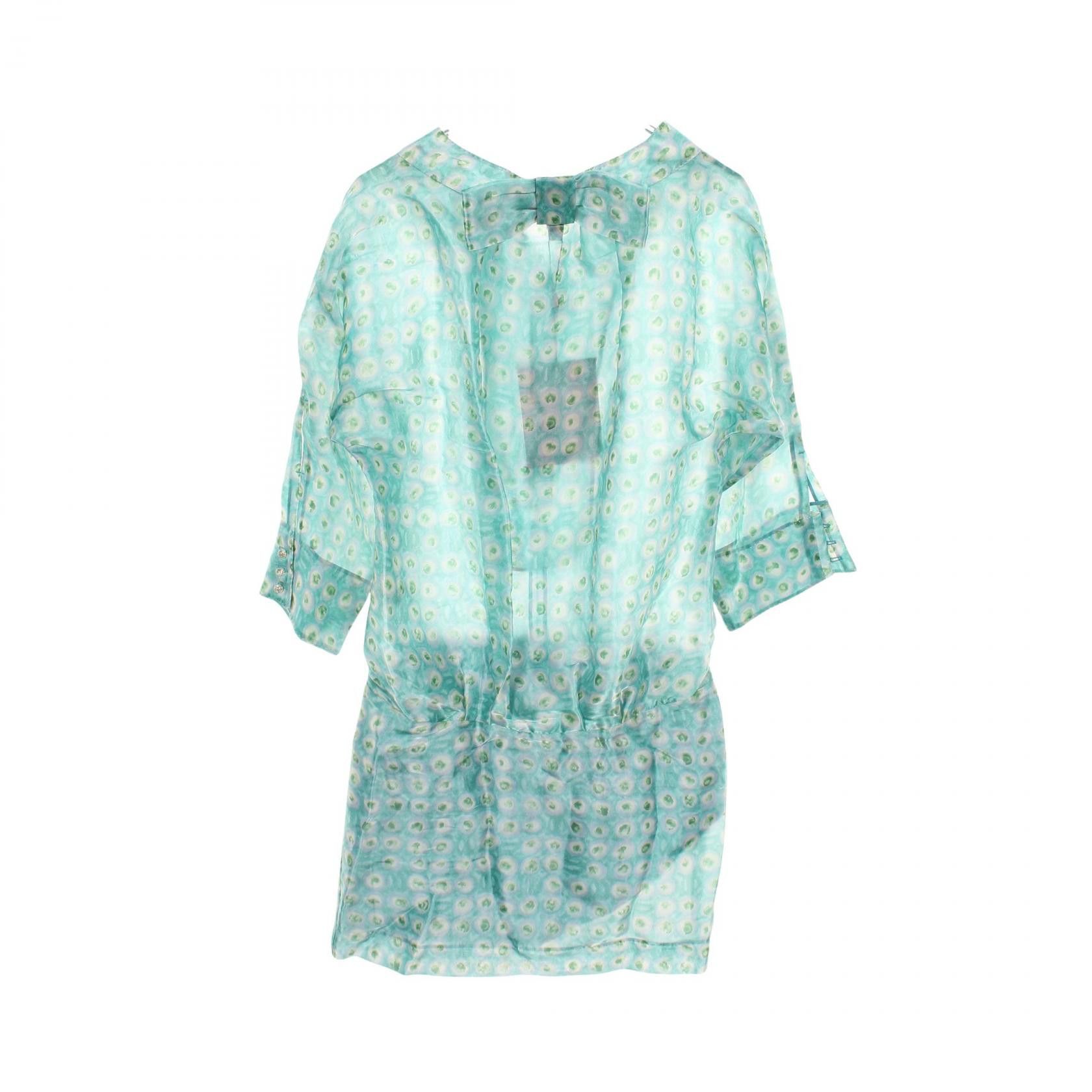 Louis Vuitton Louis Vuitton Louis Vuitton Silk Blend Dress Textile Dresses DUTY FREE for USA Size ONE SIZE - 2 Thumbnail