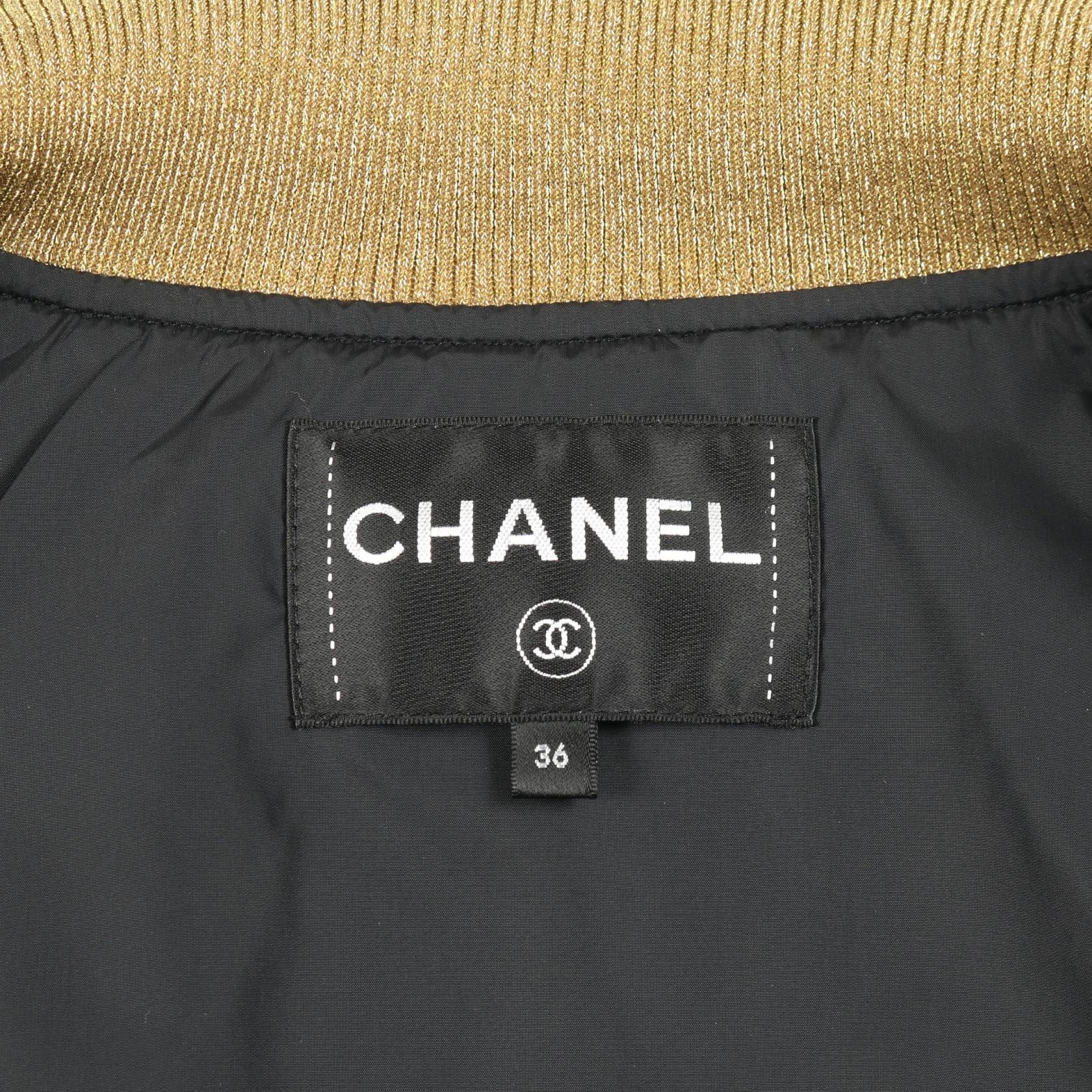 Chanel Chanel Chanel Quilted Nylon Jacket Textile Outerwear P57120V43068 DUTY FREE for USA Size ONE SIZE - 3 Thumbnail