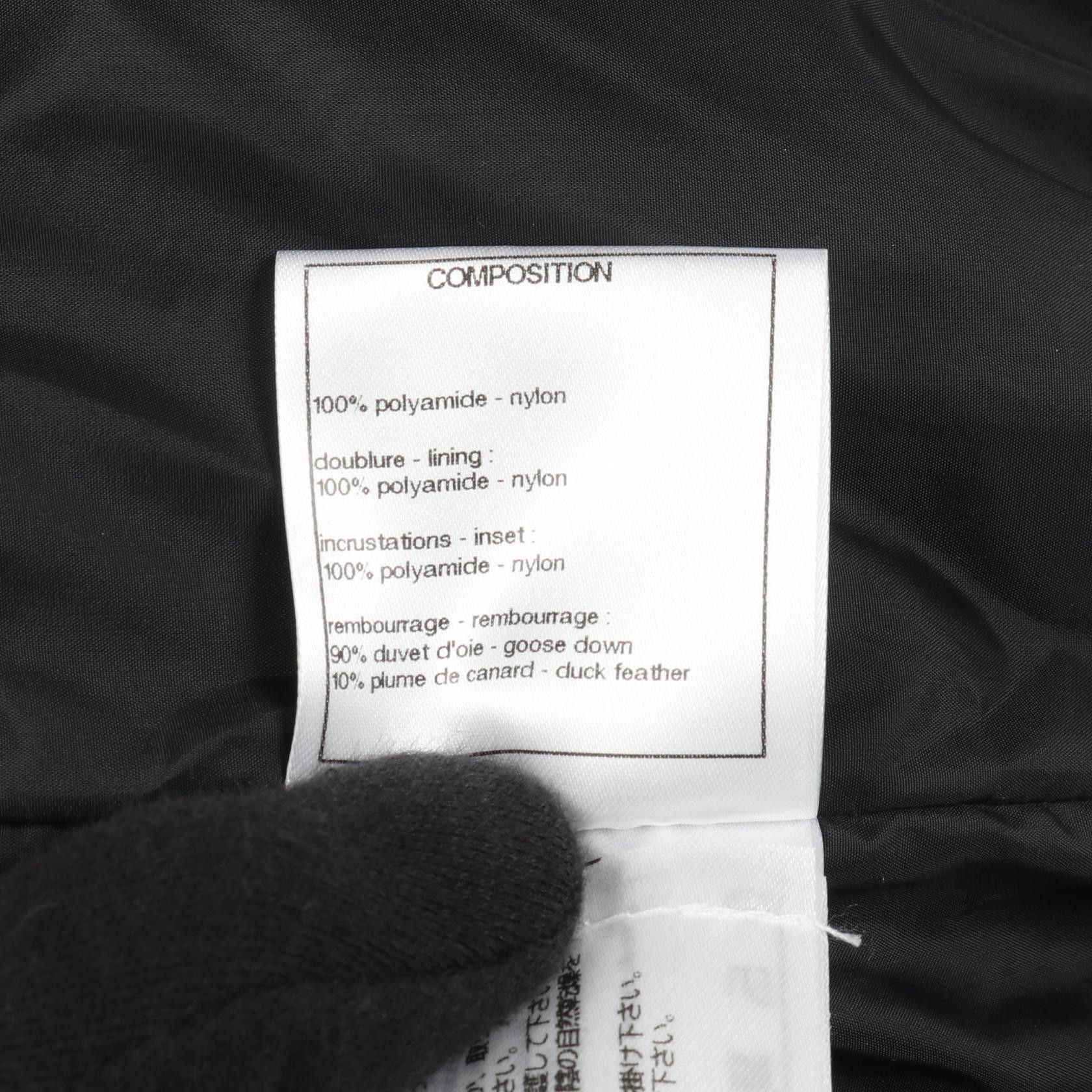 Chanel Chanel Chanel Quilted Nylon Jacket Textile Outerwear P57120V43068 DUTY FREE for USA Size ONE SIZE - 4 Thumbnail