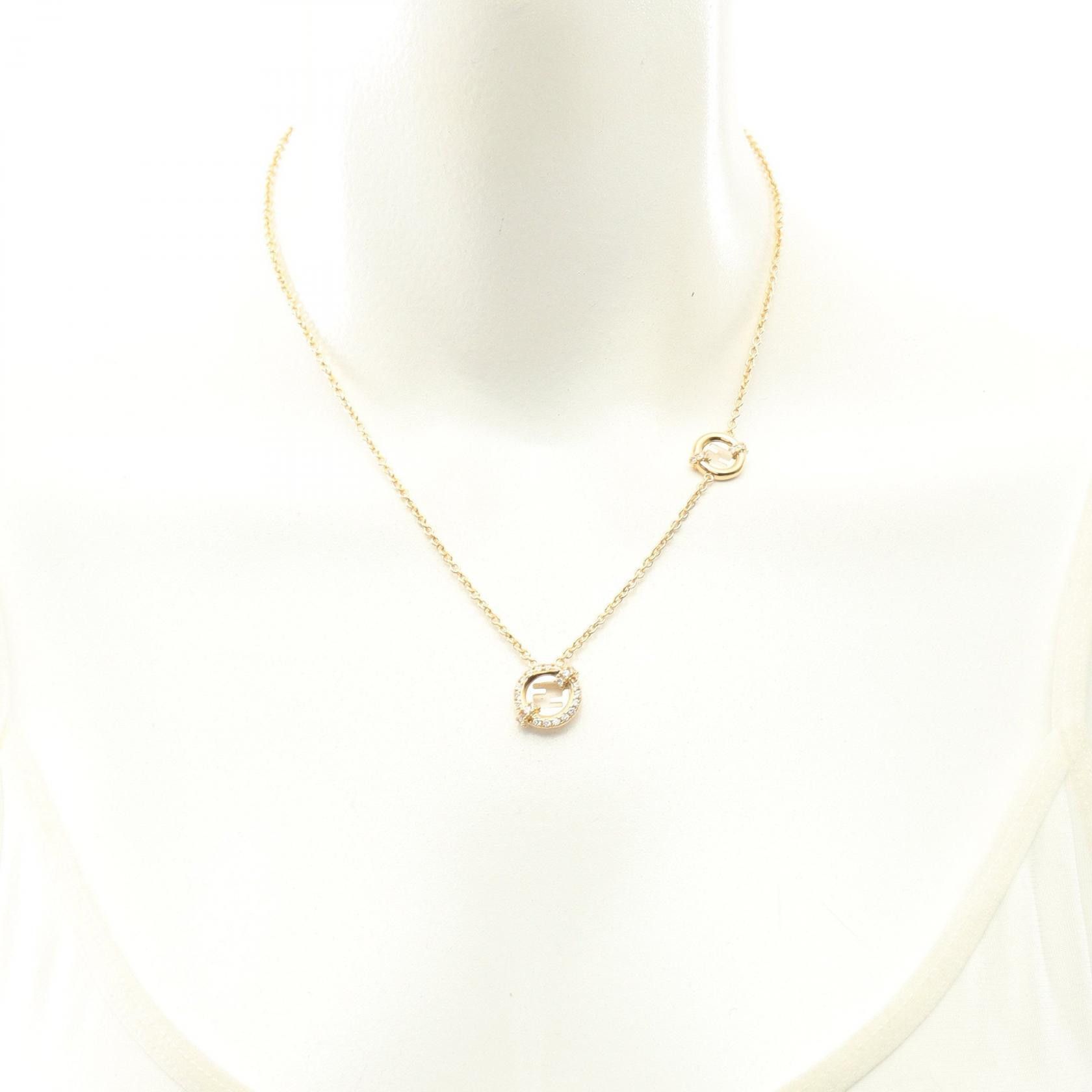 Fendi Fendi Fendi Everround Fendi Necklace Metal Necklace 8AL090ATEPF089U DUTY FREE for USA Size ONE SIZE - 5 Thumbnail